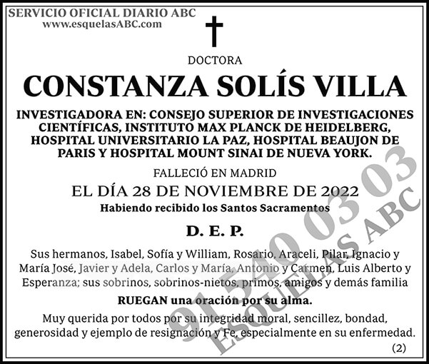 Constanza Solís Villa