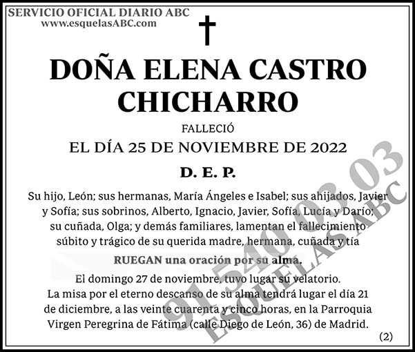 Elena Castro Chicharro