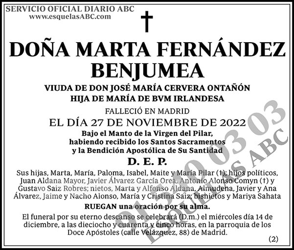 Marta Fernández Benjumea