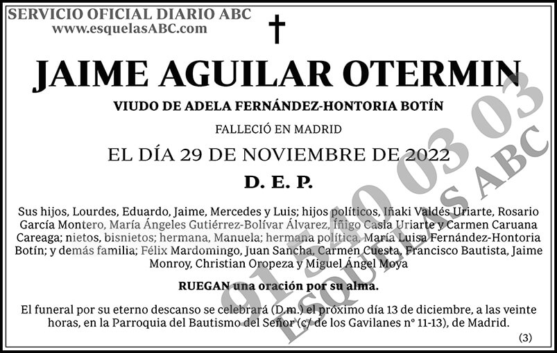 Jaime Aguilar Otermin