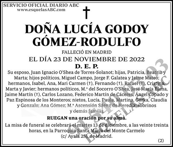 Lucía Godoy Gómez-Rodulfo