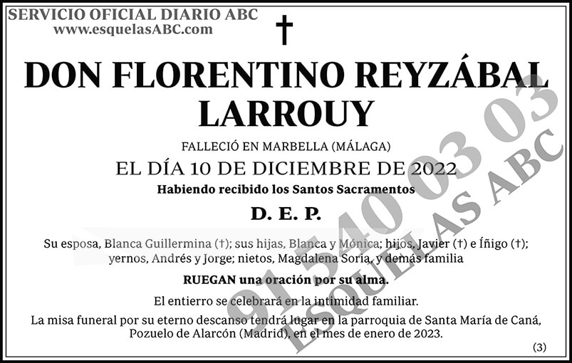 Florentino Reyzábal Larrouy