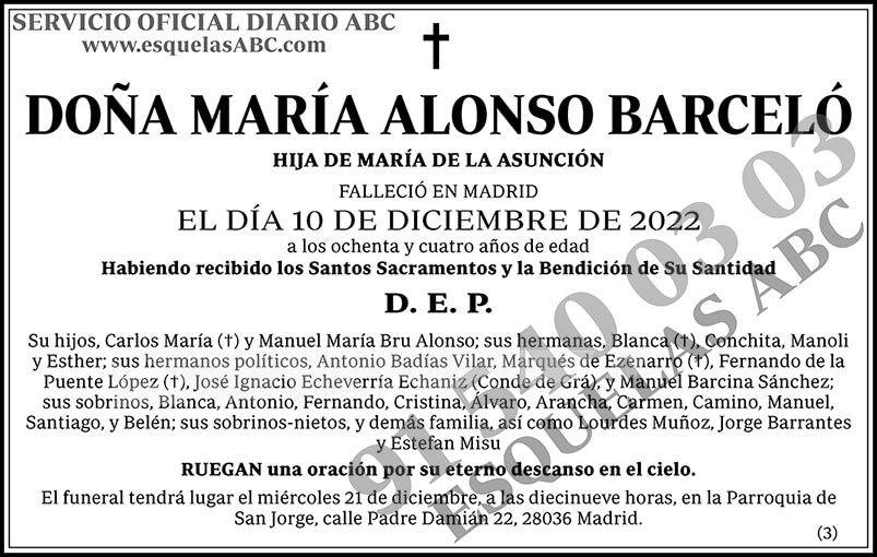 María Alonso Barceló