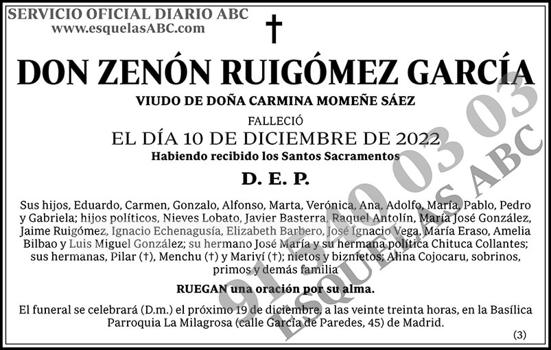 Zenón Ruigómez García