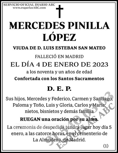 Mercedes Pinilla López