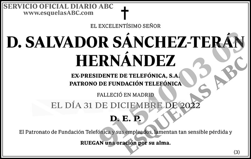 Salvador Sánchez-Terán Hernández