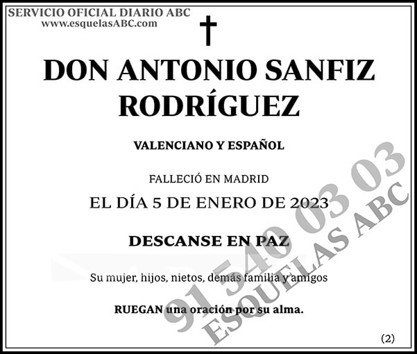 Antonio Sanfiz Rodríguez