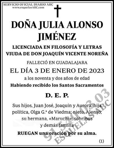 Julia Alonso Jiménez