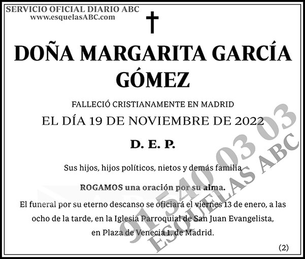Margarita García Gómez