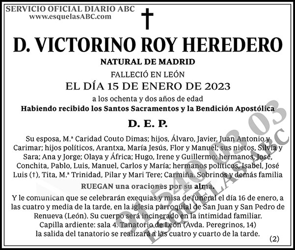 Victorino Roy Heredero