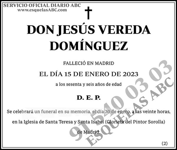 Jesús Vereda Domínguez