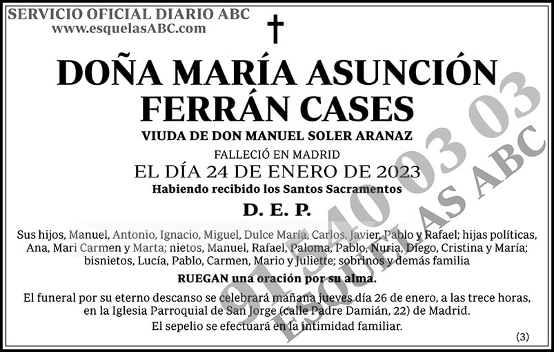 María Asunción Ferrán Cases