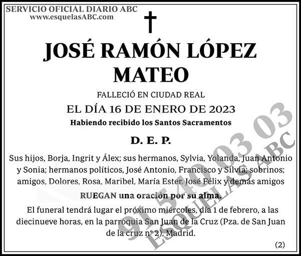 José Ramón López Mateo