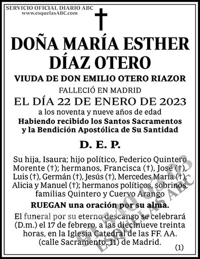 María Esther Díaz Otero