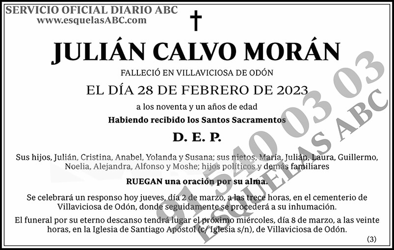 Julián Calvo Morán
