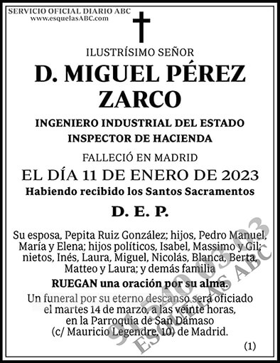 Miguel Pérez Zarco