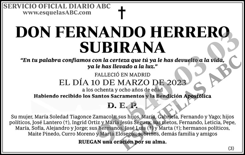Fernando Herrero Subirana