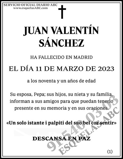 Juan Valentín Sánchez