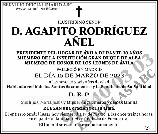 Agapito Rodríguez Añel
