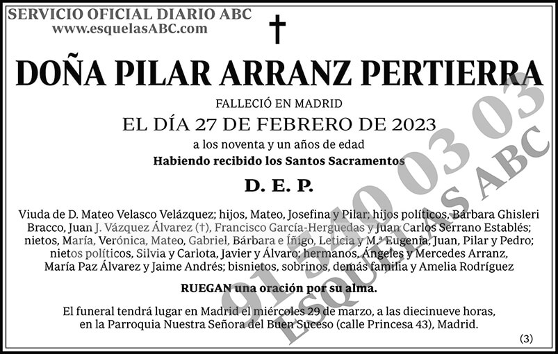 Pilar Arranz Pertierra