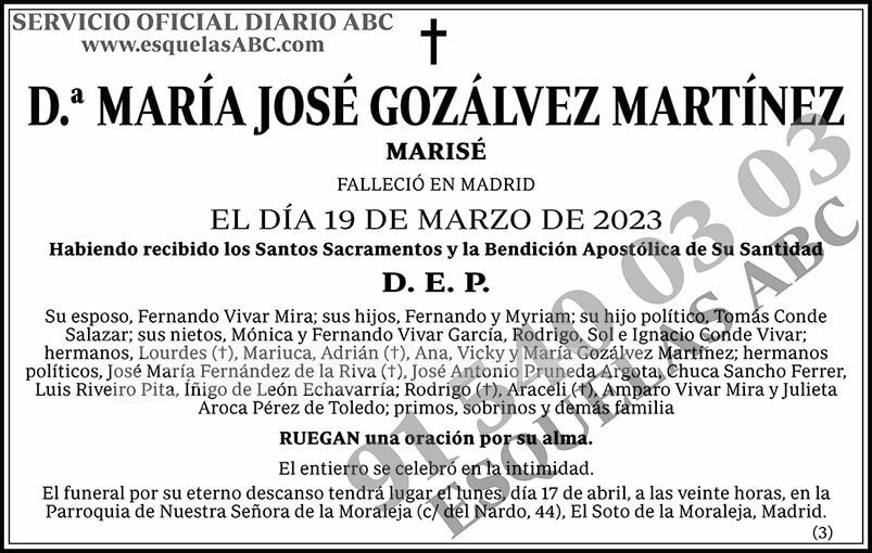 María José González Martínez