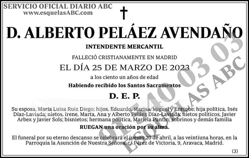 Alberto Peláez Avendaño