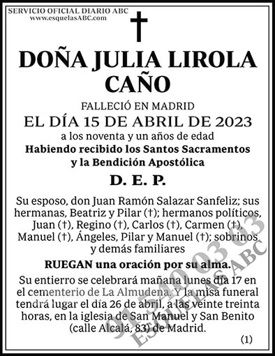 Julia Lirola Caño