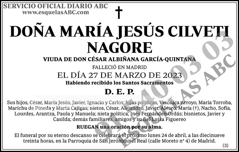 María Jesús Cilveti Nagore