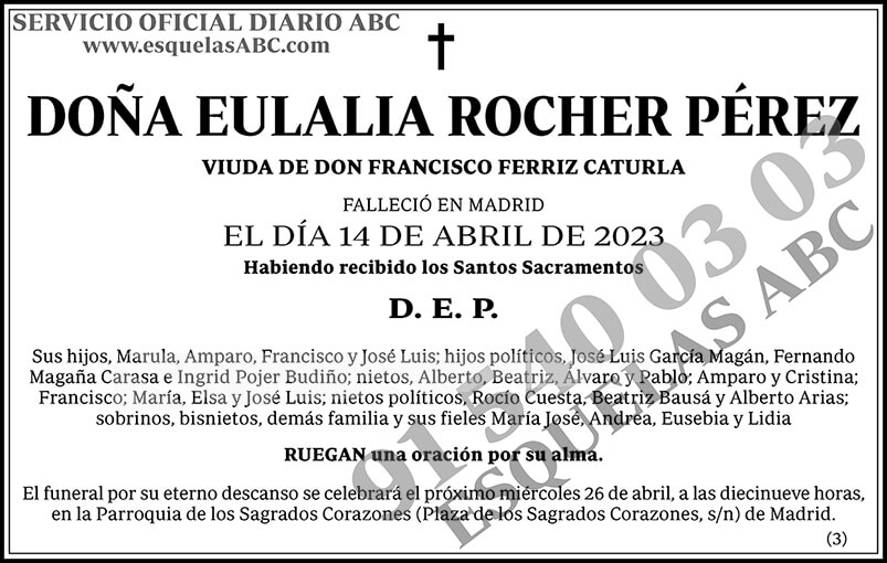 Eulalia Rocher Pérez