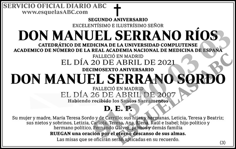 Manuel Serrano Ríos
