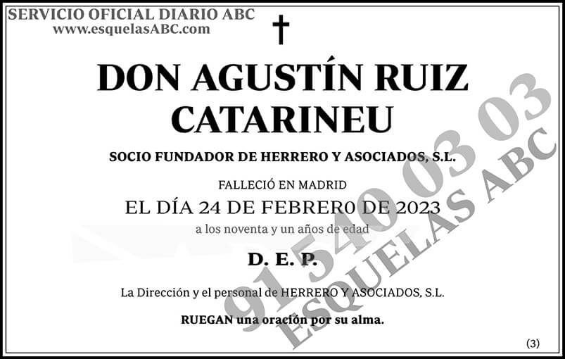 Agustín Ruiz Catarineu