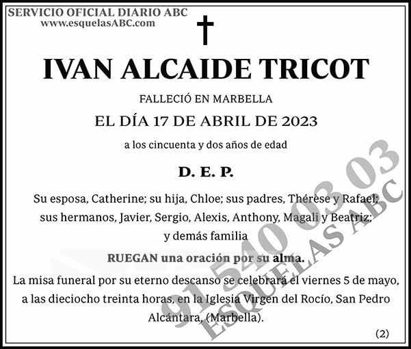 Ivan Alcaide Tricot