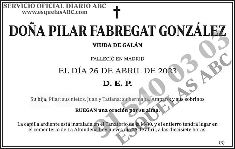 Pilar Fabregat González