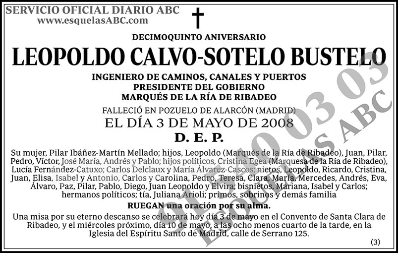 Leopoldo Calvo-Sotelo Bustelo