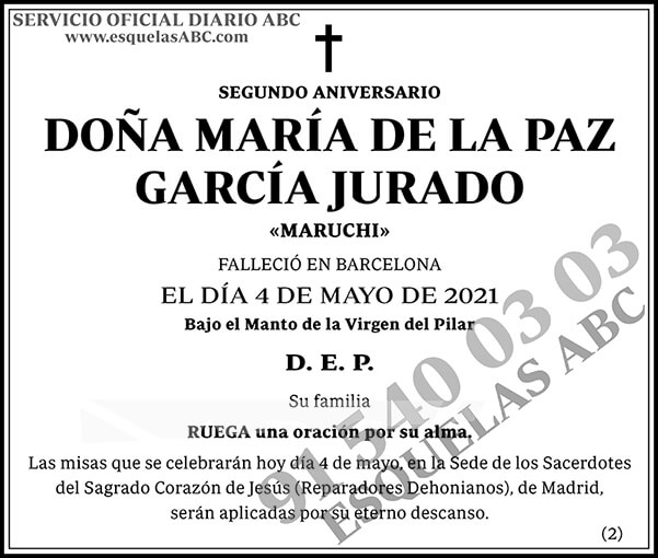 María de la Paz García Jurado