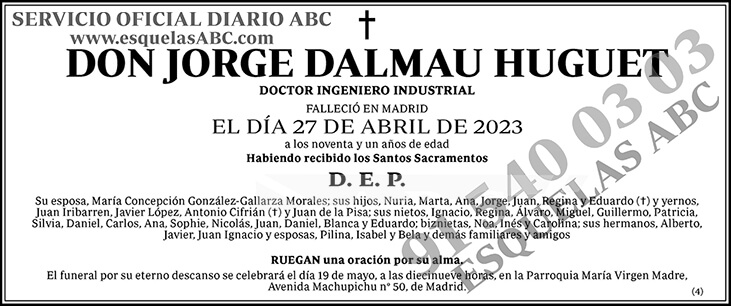 Jorge Dalmau Huguet
