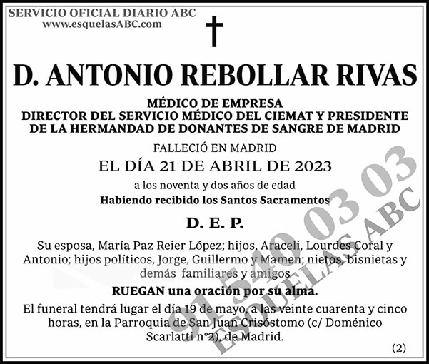 Antonio Rebollar Rivas