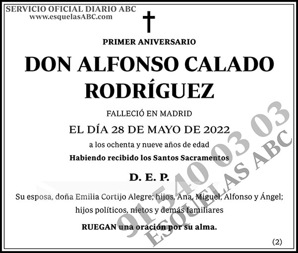 Alfonso Calado Rodríguez