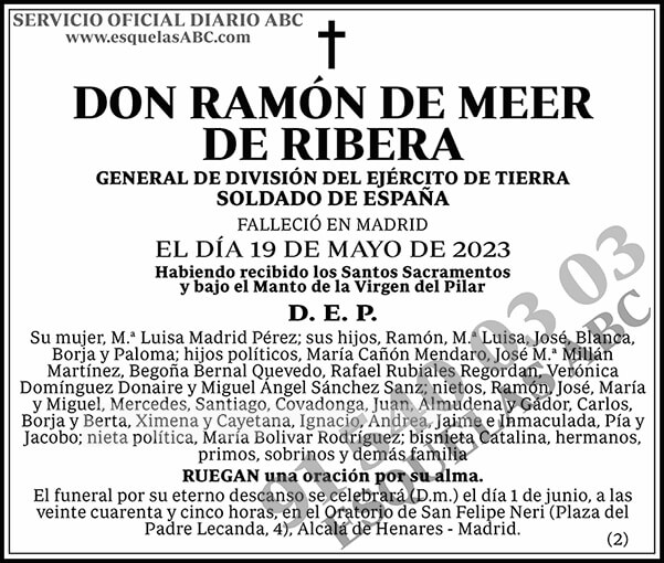 Ramón de Meer de Ribera