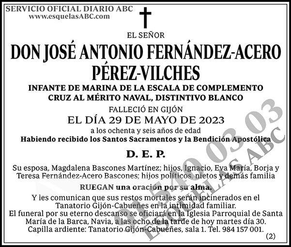 José Antonio Fernández-Acero Pérez-Vilches