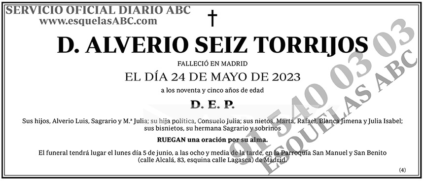 Alverio Seiz Torrijos