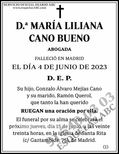 María Liliana Cano Bueno