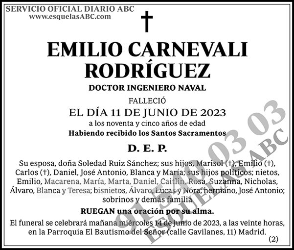 Emilio Carnevali Rodríguez