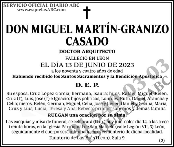 Miguel Martín-Granizo Casado