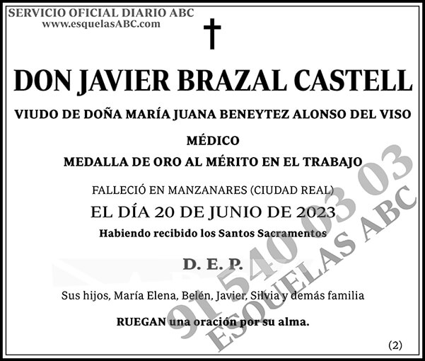 Javier Brazal Castell