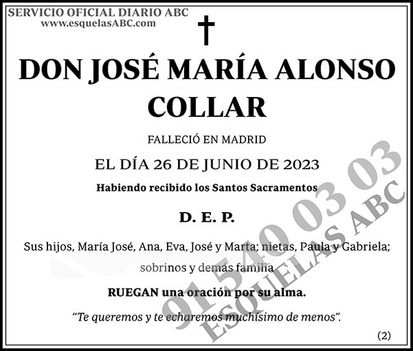José María Alonso Collar