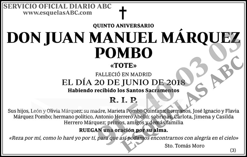 Juan Manuel Márquez Pombo