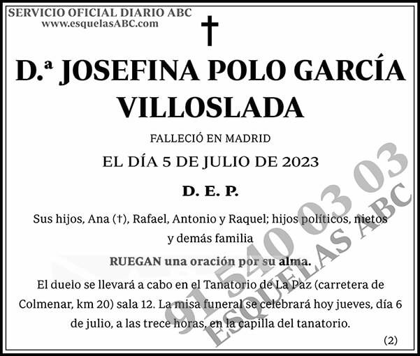 Josefina Polo García Villoslada