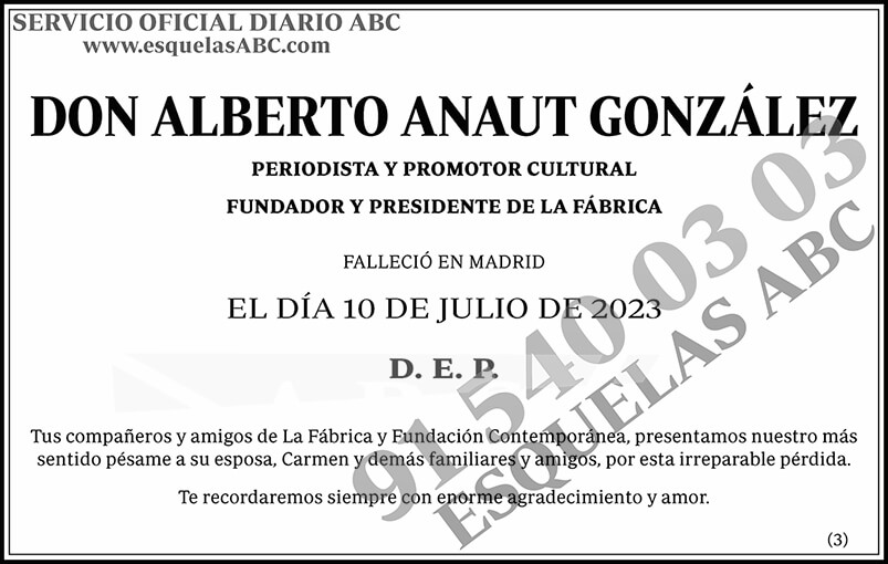 Alberto Anaut González