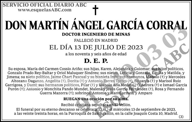 Martín Ángel García Corral